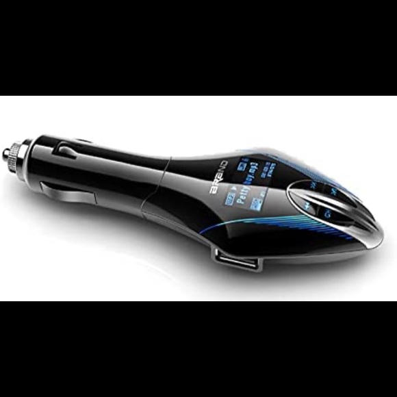 FM Transmitter car MP3 Player Hands-Free car kit Wireless Radio Audio Adapter US - Picture 3 of 7